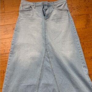 Joe's Jeans Light Blue Denim Skirt